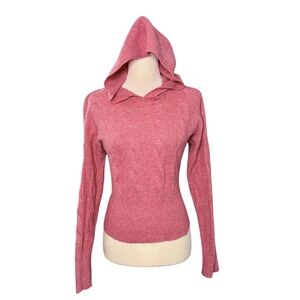 Pink Hooded Sweater